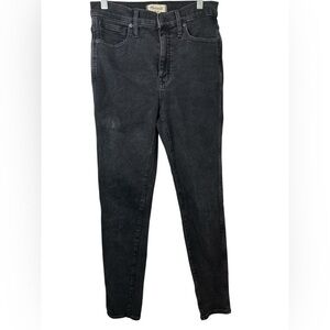 Madewell 10” High Rise Women's Black Skinny Jeans